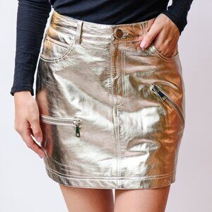 Leticia Metallic Skirt